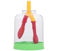 INOOMP Lung Function Demonstration Model Lightweight Portable Educational Model for Classroom and Medical Research Simulating Diaphragm Movement Random Color