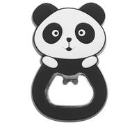 INOOMP Magnetic Panda Bottle Opener with Fridge Magnet Portable Alloy and PVC Beer Opening Tool Cartoon Animal Design for Home Party Bar Use Convenient and Easy to Find