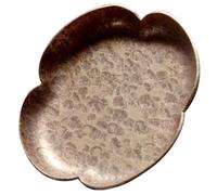 INOOMP Manual Forging and Copper Tea Cup Holder for with Or Retro Style Heat Insulation Sturdy Copper Material as A Tea Set Mat Cushion Pad Home and Office Use