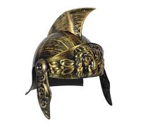 INOOMP Medieval Knight Helmet Fit Roman Soldier Cosplay Headgear for Theatrical Performances Themed Parties and Historical Role Play Accessory