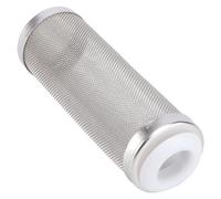INOOMP Mesh Filter Cover Prevents Debris Entering Stainless Steel 16mm Sturdy Filter Media Protector Silver Mesh for Aquarium and Fish Suitable for Aquatic Use