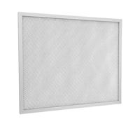 INOOMP Metal Mesh Cooker Hood Filter Replacement 14X12 Inch Rectangular Aluminum Range Hood Screen with Slide-Out Handle for Kitchen Exhaust Ventilation, Designed for Home Cooking