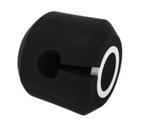 INOOMP Microphone Noise Filter Pop Shield Windshield Acoustic Isolation Shield for Recording Vocal Booth Small Size Condenser Mic Wind Noise Reflections Filter