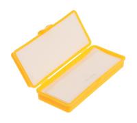 INOOMP Microscope Calibrating Ruler Multifunction Camera Slide with Accurate Calibration Plate and Storage Box for Educational and Industrial Microscopy