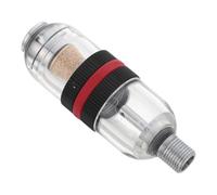 INOOMP Mini Airbrush Air Filter with Oil Water Regulator Separator Glass and Filter Cotton Material Compact Installation for Painting Crafts and Model Making