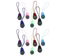 INOOMP Mini Compass Pocket Compass Set 14pcs with Hanging Lanyard Compact Build and Navigation for Outdoor Adventure and Exploration for Hiking, Camping, Hunting