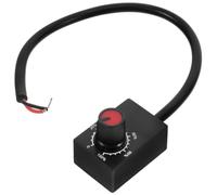 INOOMP Mini LED Dimmer Knob Rotary Switch for Dimmable LED Drivers and Grow Lamps, Abs Material with 25cm Cable, Suitable for Indoor Environments and Home Lighting Control