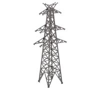 INOOMP Miniature Transmission Tower Model Village Accessories for Architectural Sandbox, Realistic Electric Tower Scene Model with Detailed Scale and Sturdy Materials, and Urban Dioramas