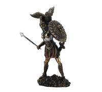 INOOMP Mythology Statue Resin Miniature Sculpture Greek War Goddess Figurine Female Decor for Home Office Bookshelf Display