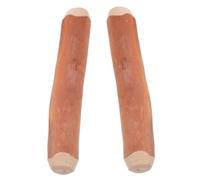 INOOMP Natural Coffee Wood Dog Chew Stick Safe Teething for Puppies Dogs Promotes Oral Health Durable Engaging for Training Interactive Play Diameter