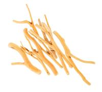 INOOMP Natural Driftwood Log Sticks for Crafts Handmade Wooden Twigs for DIY Flower Arrangements Home Decor Rustic Wood Craft Sticks for Creative Decoration