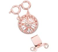 INOOMP Necklace Layerer Jewelry Layering Separator Connector for Necklace Clasp Jewelry DIY Beading