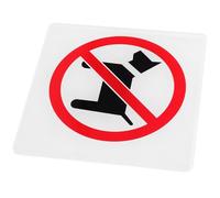 INOOMP No Pets Allowed Sign Acrylic Door Sign Highly Effective Warning for Offices and Supermarkets Promotes Cleanliness and Safety