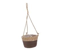 INOOMP Nordic Plant Hanger Hand-knitted Hanging Basket Elegant Pot Multi-purpose Storage Home Decor