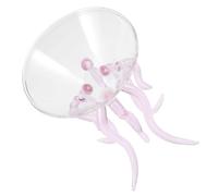 INOOMP Octopus Glass Cocktail Drinking Cup Pink High Borosilicate Glassware Unique Wine Glass for Party and Dinner Use