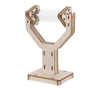 INOOMP Optical Glass Triangular Prism for Science Physics Lab Equipment Light Experiment Kit Reflective Refraction Teaching Model Classroom Demonstration Tool