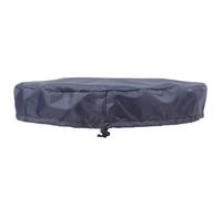 INOOMP Oxford Cloth Lid Cover Drawstring Tank Protector for Outdoor Patio Storage Buckets Preventing Dust Leaves Insects Reusable Rain Bucket Cover Navy Blue