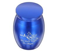 INOOMP Pet Cinerary Funerary Jar Bone Ash Storage Container for Pets Commemorative Cremains Bottle Elegant Design for Ashes Memorial Keepsake for Beloved Dogs and Cats