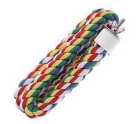 INOOMP Pet Climbing Rope Parrot Toy Perch Cotton Rope Perch for Birds Bird Climbing Toy Parakeets Cockatiels