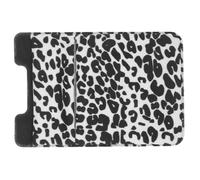 INOOMP Phone Credit Card Holder and Ultra-Thin Fabric Material with Self-Adhesive Design Decorative Back Wallet Bag Unique Print Pattern for Small Items and Credit Cards for Stylish