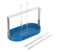 INOOMP Physics Capillary Action Experiment Set with Multi-size 1mm to 7mm Od Capillary Tubes and Rack - Science Teaching Instrument for School Science Lab Demonstrations