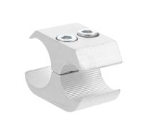 INOOMP Pipe Clamp Cane Holder for Wheelchair Sturdy Metal Clamp 19Mm/22Mm Pipe Size for Walker Use