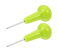 INOOMP Plastic Braille Writing Tool Enhancing Accessibility and Writing 2pcs Braille Stylus Pen for Blind and Visually Impaired Individuals