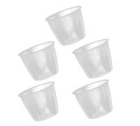 INOOMP Plastic Rice Measuring Cups Set 5Pcs 160Ml Material with Scale for Cooking, Portioning Dairy and Rice Flour