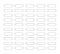 INOOMP Port Friction Phone Charging Tpu with 50pcs Protective Films Fluorescent Design, Prevent and Rust, Elegant Stickers for Phone Charging Ports