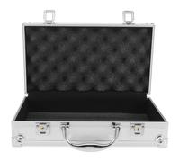 INOOMP Portable Aluminium Alloy Medicine Box with Sturdy Construction and Easy Open Close Feature, Multi-purpose Storage Case for Outdoor Travel and Home Use, Compact First Aid
