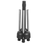 INOOMP Portable Folding Clarinet Stand and Flute Display Stand Metal and Abs Construction, Stable and Not Easy to Tip, Suitable for Multiple Wind Instruments on Table or Floor