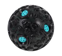INOOMP Portable Made of Sturdy Pp Material with Falling Stone Shape Black Pet Squeaky for Puppy Training Dog for Small Dogs and Indoor Use in Living Room Or Home