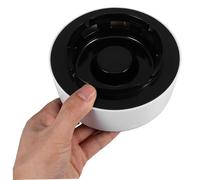 INOOMP Portable Smokeless Ashtray Air Purifier with Intelligent Control Panel High-efficiency Smoke and Dust Removal for Home Office Car Restaurant Ensures Clean Fresh Indoor Air White