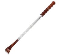 INOOMP Portable Useful Scratching Tool Back Scratcher Retractable Made of Wood and Metal Lightweight Body Massager for People of Ages