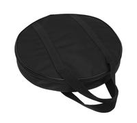 INOOMP Portable Waterproof Single-layer Gong Bag 40x8cm with Handle and Strap, Cymbal Carrier and Instrument Holder for Traditional Chinese Opera Small Gongs Storage