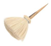 INOOMP Pottery Modeling Tool Ceramic Tool Brush 5 Pcs Wood Wool Hydrating Embryo Body Dust Removal Brush for DIY Production