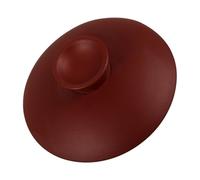 INOOMP Pottery Replacement Lid for Teapot and Tea Cup Purple and Vermilion Zisha Covered Bowl Lid Preserves Tea Aroma and Flavor Practical Kitchen Teaware Accessory for Brewing and