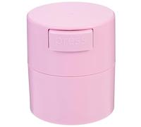 INOOMP Press-type Eyelash Glue Storage Jar Vacuum Sealed Container for Lash Tech Supplies Lightweight Pink Grafting Adhesive Holder with Easy Open Close Design