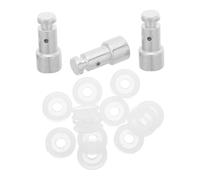 INOOMP Pressure Cooker Float Seal Steam Valve Replacement Float Valve Gasket Floater Sealer Aluminum Alloy Silicone Optimal Cooking Performance Ensures Safety for Electric Pressure Cooker