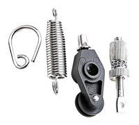 INOOMP Professional Metal Bass Drum Foot Pedal Spring Replacement Set Reliable Drum Foot Pedal Part Tension Spring for Percussion Accessories