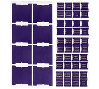 INOOMP Pu Bible Index Labels 80pcs Decorative Bible Tabs for Accurate Referencing and Book Indexing