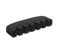 INOOMP Quiet Guitar Mute for Acoustic and Electric Guitars, Dual Function Design with Noise Reduction and Cleaning Features, Made of Sturdy Abs+eva Material, for Night Practice and Travel