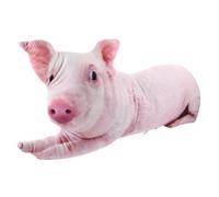 INOOMP Realistic Pig Throw Pillow Cozy Animal Cushion for Home Decor Creative Pig Hugging Pillow for Sofas Reading Corners and Bedrooms