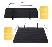 INOOMP Rear Bumper Protector Guard Scratch Protector Foldable Trunk Mat Oxford Cloth and Pvc Material, Space-saving Design for Automotive Use Suitable for Car Trunk and Pet Claws