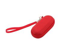 INOOMP Red Clarinet Mouthpiece Case with Thick Cushioned Interior and Tailored Compartments, Anti Crush Design Prevents Accidental Drops, Portable for Woodwind Mouthpiece Storage