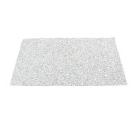 INOOMP Resin Full Drill Nail Art Mat with Colorful Gold Base and Silver Eco-friendly Adhesive Backing - Shiny Nail Table Mat for Manicure Desk Use and DIY Clothing Diamond Decals