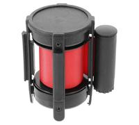 INOOMP Retractable Rope Safety Barrier Belt 3 Meter with Post Queue Divider for Indoor Outdoor Use Caution Warning Safety Line Industrial Crowd Control