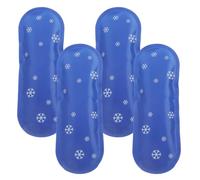INOOMP Reusable Ice Packs and Travel-Friendly Design 4pcs with Efficient Cooling Performance Insulated Medication Storage for Portable Insulin Cooler Bag for Diabetes Essentials