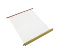 INOOMP Reusable Water Erasable Writing Cloth Chinese Water Writing Cloth 1.4m X 42cm with Scroll, Velvet Fabric Practice Mat for Students and Professionals