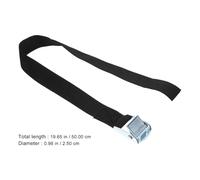 INOOMP Rhino Tie down Straps Retractable Heavy Duty 5pcs Ratchet Straps with 1500lb Tensile Strength Featuring Zinc Alloy Cam Buckle and Polypropylene Webbing for Secure Fastening on Boat